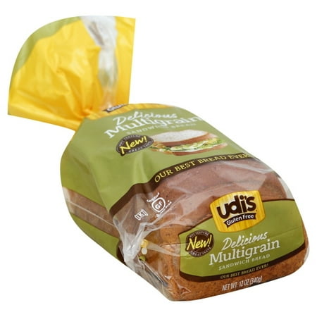 Pinnacle Foods Udis Gluten Free Bread, 12 oz (Best Honey Wheat Bread Brand)