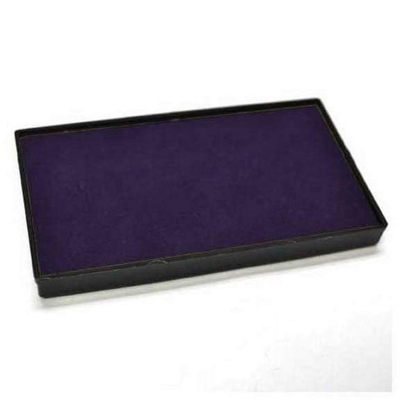 Replacement Pad for 2000 PLUS Printer 50 Self Inking Stamp - Purple Ink Color