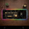 thumbnail image 2 of Mouse pad ZEFIXON RGB LED XXL 80 x 30 cm con USB tipo C, 2 of 6