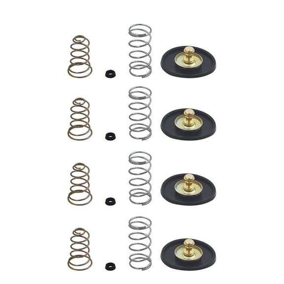 4Pcs Carburetor Carb Air Cut Off Valve Rebuild Repair Kit Fit for Honda CB900 CB750 CB650 CM400 CM450