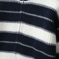 thumbnail image 5 of NAISIBABY Boys Cardigan Sweater, Long Sleeve Full Zipper Turtleneck Fashion Striped Knit Outwear Dark Blue 5T, 5 of 9