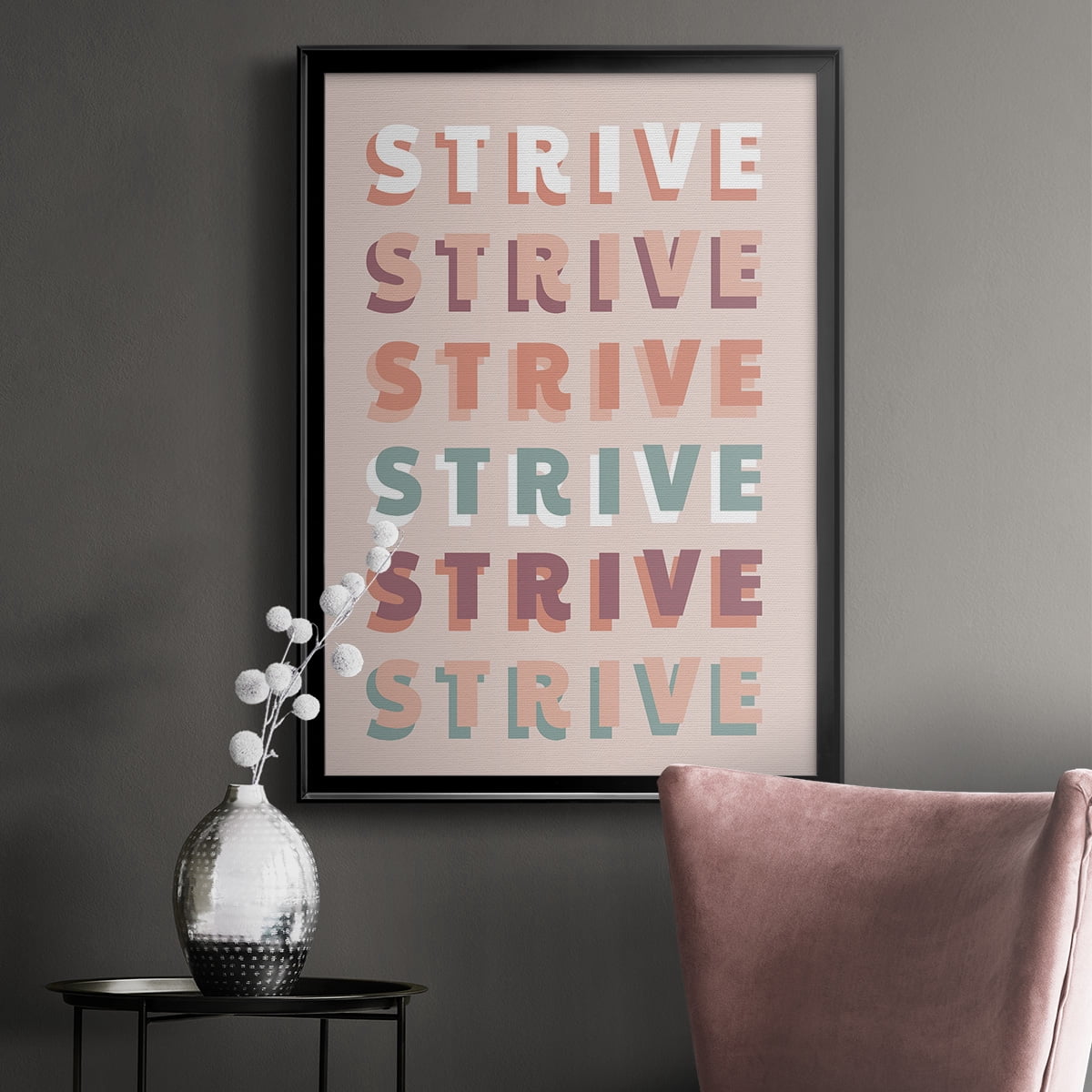 Strive Premium Framed Print - Ready to Hang