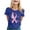 X299-Blue, variant on Neewe Breast Cancer Shirts for Women:Breast Cancer Awareness Shirts Cancer Care Gifts Short Sleeve Tee Top