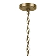 thumbnail image 4 of 44030NBR Kichler Lighting Winslow - 5 light Small Chandelier - 16 inches tall by 19.75 inches wide-Natural Brass Finish    -Traditional Installation, 4 of 7