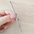 thumbnail image 3 of MasteelfCA 1pc Ear Acupuncture Point Probe Stainless Steel Acupressure Pen Ear Massage Needle (Silver), 3 of 7