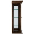 thumbnail image 4 of Design Toscano Country Tuscan Wall Curio Cabinet Walnut Finish, 4 of 5