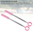 thumbnail image 4 of Golf Ball Retriever, 2pcs Stainless Steel Telescopic Club Ball Grabbers Pickers with Anti Slip Handle for Course Accessories, 4 of 7