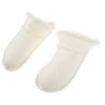 thumbnail image 3 of 1 par de pantuflas con forro de felpa para mujer, plantillas cálidas y peludas., 3 of 6
