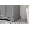 thumbnail image 5 of Elegant Decor Clarence 48" Solid Wood and Metal Single Bathroom Vanity in Gray, 5 of 8