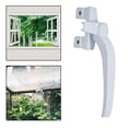 thumbnail image 3 of jifeng Universal Window Handles ,Casement Locking Handle , Left White Right, 3 of 9