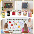 thumbnail image 6 of 160ft Back to School Border for Bulletin Board, ABC Classroom Decoration, 6 Rolls Apple Drawing Crayon Bulletin Board Border Rolls for Back to School Chalkboard Whiteboard Poster Decor, 6 of 7