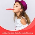 thumbnail image 2 of 15 Pcs Instruments de Musique Colorés Kazoo en Plastique pour Fêtes Instruments Légers Accompagnement Flûte Kazoo, 2 of 5