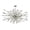 Polished Chrome, variant on Elk Home Starburst 72-inch Wide 31-Light Chandelier in Polished Chrome