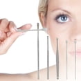 thumbnail image 2 of Ear Care Stainless Steel Ear Picking Tool Set, Massage Ear Pick, Ear Wax Cleaning Feather Stick, Innovative Spring Ear Wax Cleaning Tool, Ear Care for Women, 2 of 4