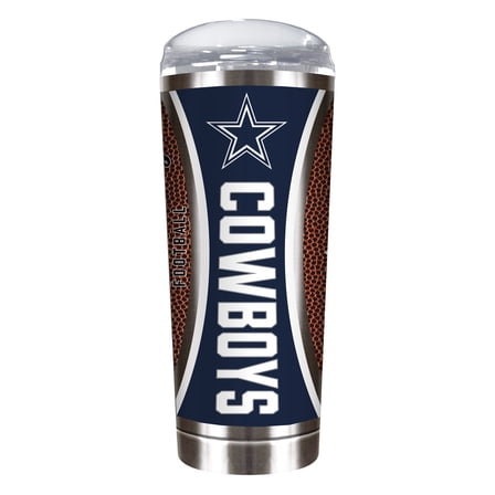 Dallas Cowboys 18 Ounce Roadie Tumbler with Gameball Graphics