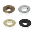 thumbnail image 4 of Bathroom Basin faucet Sink Overflow Cover Brass Six-foot Ring Insert Replacement, 4 of 14