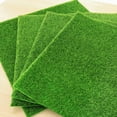 ZSIFEN Artificial Grassland Simulation Moss Lawn Fake Green Grass Mat