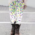 thumbnail image 4 of TRUBKH St Patricks Day Pants for Women High Waist Shamrock Yoga Pants 3d Printed Irish Green Clover Leaves Carnival Parade Tights Workout Tights Buttery Smooth Womens Leggings A2 Rose Gold 2xl, 4 of 5