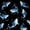 Black Blue, variant on Manfei Cartoon Ocean Twin Quilt Set, Kawaii Whale Shark Twin Coverlet Set, Bright Blue, 2-Piece, 1 Bedspread and 1 Pillowcase