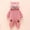 Pink, variant on YHAJDS Toddler Fall Winter Casual Jumpsuit, Girls Fall Winter Fashion Fleece Thick Warm With Bear Ears For 3-18Months Long Sleeve