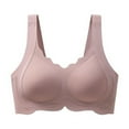 thumbnail image 6 of frariair Wireless Bras For Women Women's Seamless No Underwire Scalloped Up Soft Comfort Bralettes Full Coverage Everyday Bra Seamless Bras for Women, 6 of 6