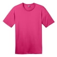 thumbnail image 5 of District Made Mens Perfect Weight Crew Tee-3XL (Dark Fuchsia), 5 of 6