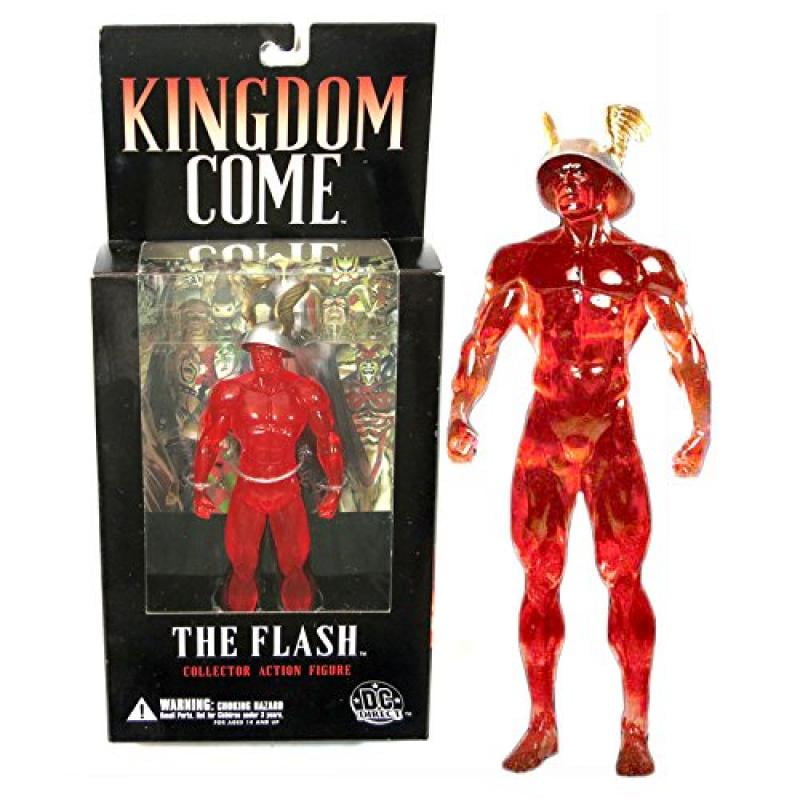 Dc Direct Year 04 Dc Comics Alex Ross Kingdom Come Comic Series 7 1 2 Inch Tall Collector Action Figure The Flash With Wing Helmet Walmart Com