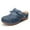 Dark Blue, variant on LUXUR Ladies Shoes Slip On Slippers Platform&wedge Sandals Comfy Clogs Lady Mules Dark Blue 8.5