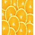 thumbnail image 3 of Ambesonne Orange Duvet Cover Set, Citrus Fruit of Orange, 2-Calking, Marigold, 3 of 7