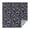 Skull Flower Halloween, variant on Spider Web and Skulls Halloween Pattern Square Tablecloth,Waterproof Square Table Cover,Wipeable Spillproof Washable Table Cover for Home Kitchen Party Decor 42"X42"(107x107cm)