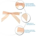 thumbnail image 3 of Uxcell 100Pcs Small Twist Tie Bows 3.5" Mini Fabric Satin Ribbon Flower Bows Craft DIY Sewing Bows Rose Gold, 3 of 5