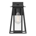 thumbnail image 3 of Worldwide Lighting E10004-001 13 in. Tahoe 1-Light Outdoor Wall Sconce Lamp, Matte Black, 3 of 6