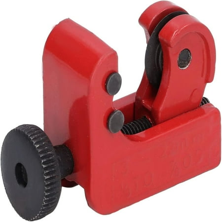 

Alloy Steel Mini Pipe Cutter - Efficient and Durable Soft Copper and Aluminum Tube Cutting Tool for 1/8 to 7/8 inch (3-22mm) Pipes