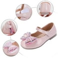thumbnail image 5 of Children Shoes Slides Size 2 Flat Sandals Toddler Girls Sandals Size 8 Students Little Girl Slides Size 12 Dance Performance Shoes Toddler Girl Shoes Sequin Bow Princess Shoes for Baby Girls 12-18 Mon, 5 of 8