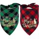 thumbnail image 1 of Fall Birthday Wedding Dog Bandanas 2 Pack. Holiday Dog Bandana Halloween Gift, 1 of 5