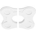 thumbnail image 2 of 22"OD x 7"ID x 7 1/2"C x 1"P Luna Architectural Grade PVC Contemporary Ceiling Medallion, Two Piece, 2 of 11