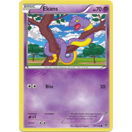 Pokemon X & Y Base Set Ekans #47