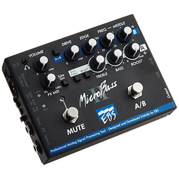 EBS MicroBass Two Channel Pro Bass Pre Amp