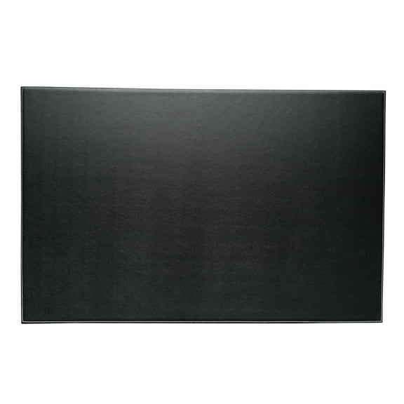 Black Leather 18"x28" Desk Pad.