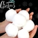 thumbnail image 2 of Lote de bolas de piel blanca, pompón de Navidad, juguetes, árbol de Navidad, colgante para niños, decoraciones para el hogar, accesorios de tela de 1cm a 6cm, 2 of 4