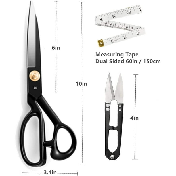  Fabric Scissors 9 Inch Sewing Dressmaking Scissors Professional  Razor Sharp for Tailoring Leather Raw Materials - Japan High Carbon Steel  Tailor Shears(Right-Handed) : Arts, Crafts & Sewing