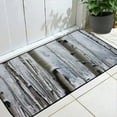 thumbnail image 2 of ONETECH Snow, Branches Square Floor Mat Indoor Outdoor Burlap Felt Front Door Mat 19.68*47.24 in, 2 of 6