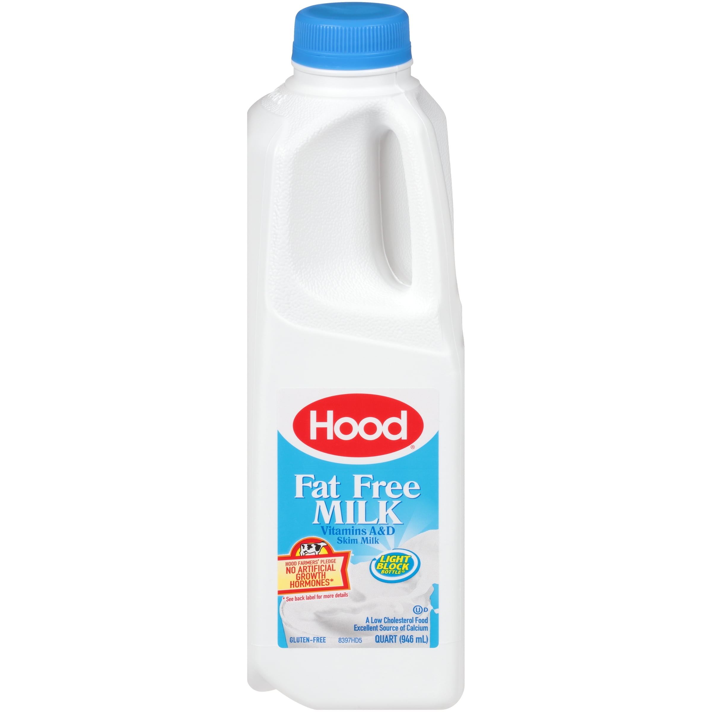 Hood Fat Free Milk, Quart