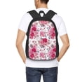 thumbnail image 6 of Daiia Peonies And Roses Backpack for Men and Women -Durable Backpack Large Capacity, Water-Resistant Bag with Adjustable Straps and Laptop Compartment, 6 of 9