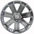 Silver 20in Rims 20 inch Hyper 5661 Rims & Bridgestone Tires Fit Chevy Silverado Tahoe ...