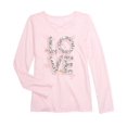 thumbnail image 1 of Epic Threads Big Girls Love T-Shirts, Pink, Medium, 1 of 3