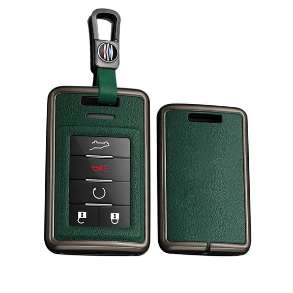 Key Fob Cover Fit for Cadillac SRX ATS ELR XTS 2010-2015 Metal Car Key Case Protector Keyless Key Accessories