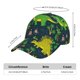 thumbnail image 2 of Fotbe Dinosaurs and Flowers Gorro Clásico de Béisbol, Gorra Ajustable con Broche Snapback, Gorro de Exterior de Algodón Suave, 2 of 6