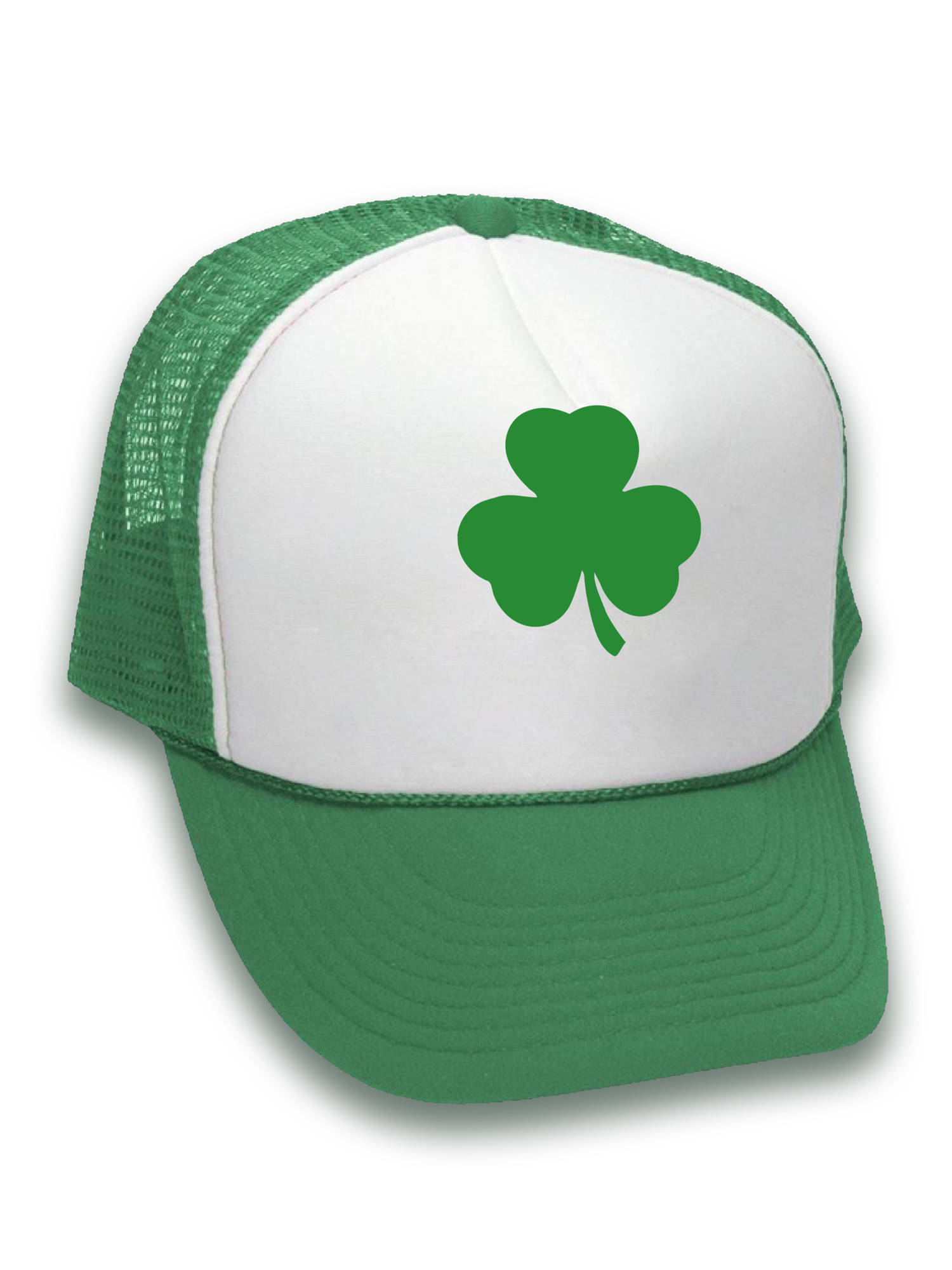 Awkward Styles St. Paddy's Day Trucker Hats for St. Patrick's Day Celebration Vintage Style Retro Mesh Cap Gift St. Patrick Top Hat Green Hat Gift for Him Gift for Her St. Patrick's Day Accessories - image 2 of 6