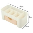 thumbnail image 4 of Lightweight Plastic Storage Box Drawer Style Design Organize Jewelry Cosmetics on Office Desktop Dressing Table, 4 of 11